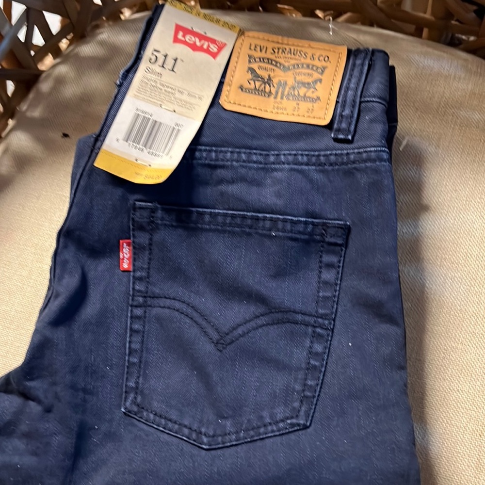 New Levi’s 511 Girls Slim Jeans 14Reg 27x27 $44 NWT